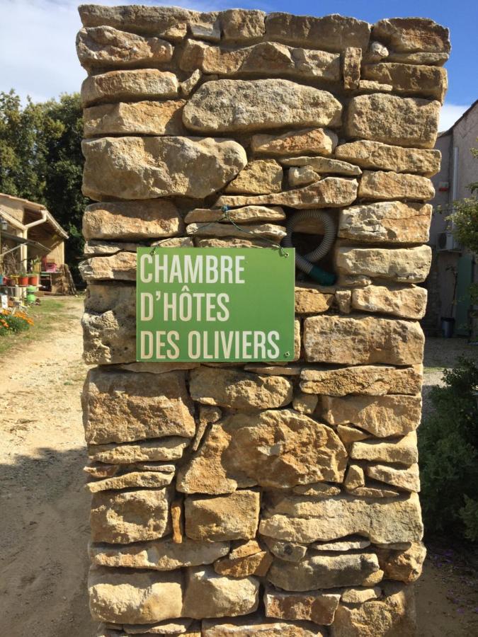 Chambre D'Hotes Des Oliviers La Roque-sur-Cèze Dış mekan fotoğraf